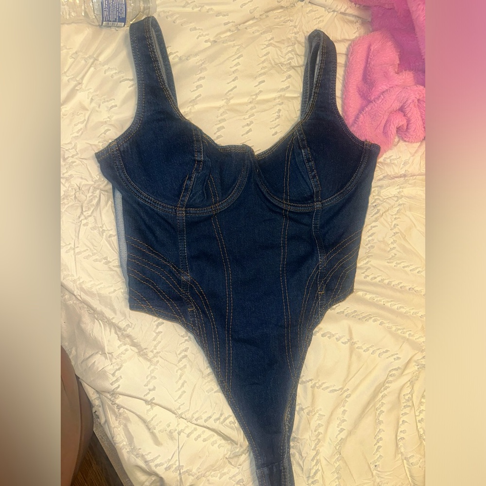 Ivy park denim bodysuit